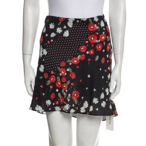 Realisation Par Silk Mini Skirt